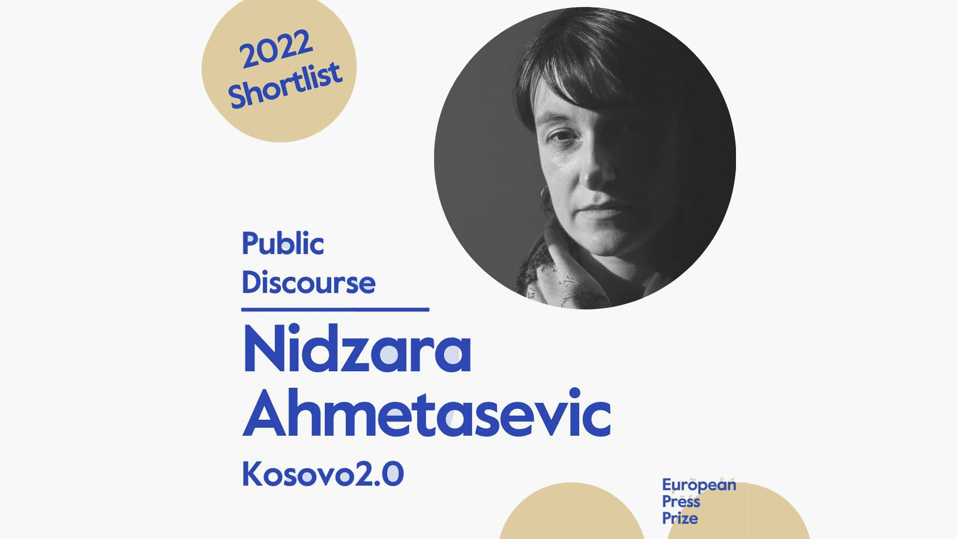 K2.0 Shortlisted for European Press Prize