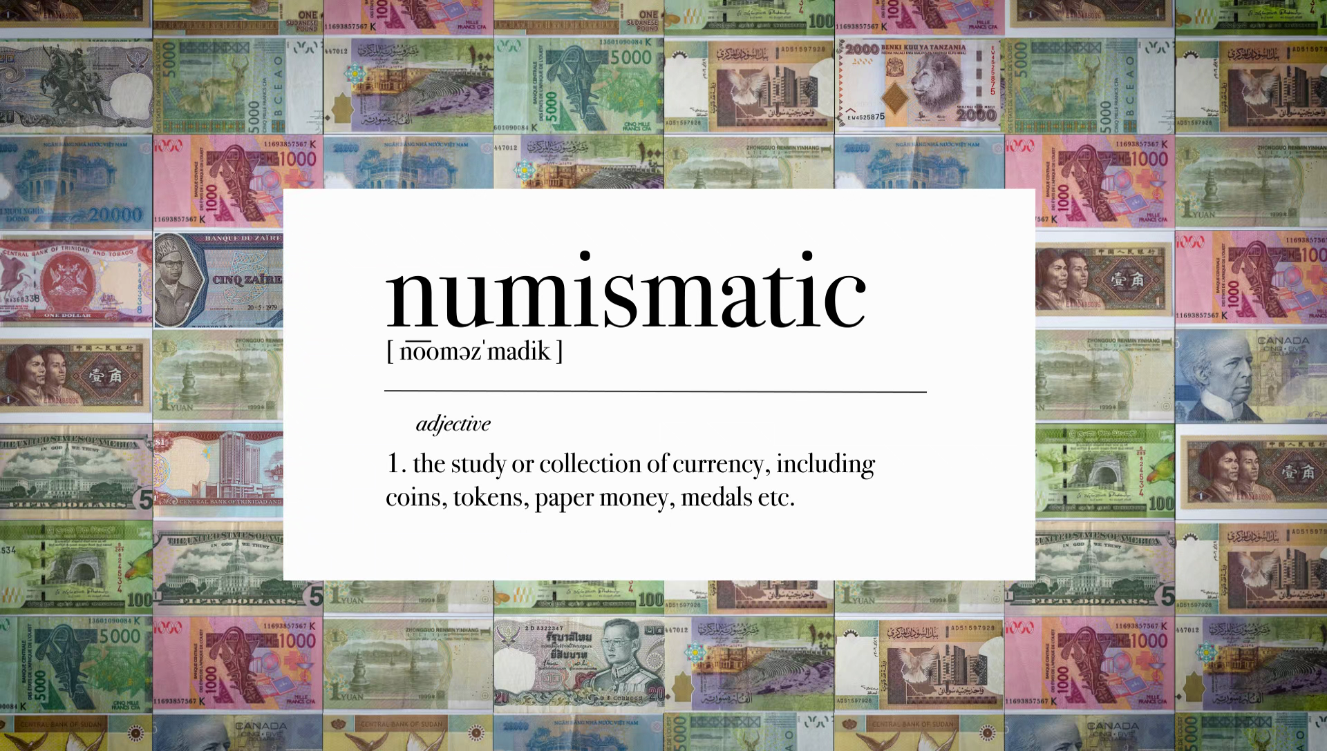 Numismatic