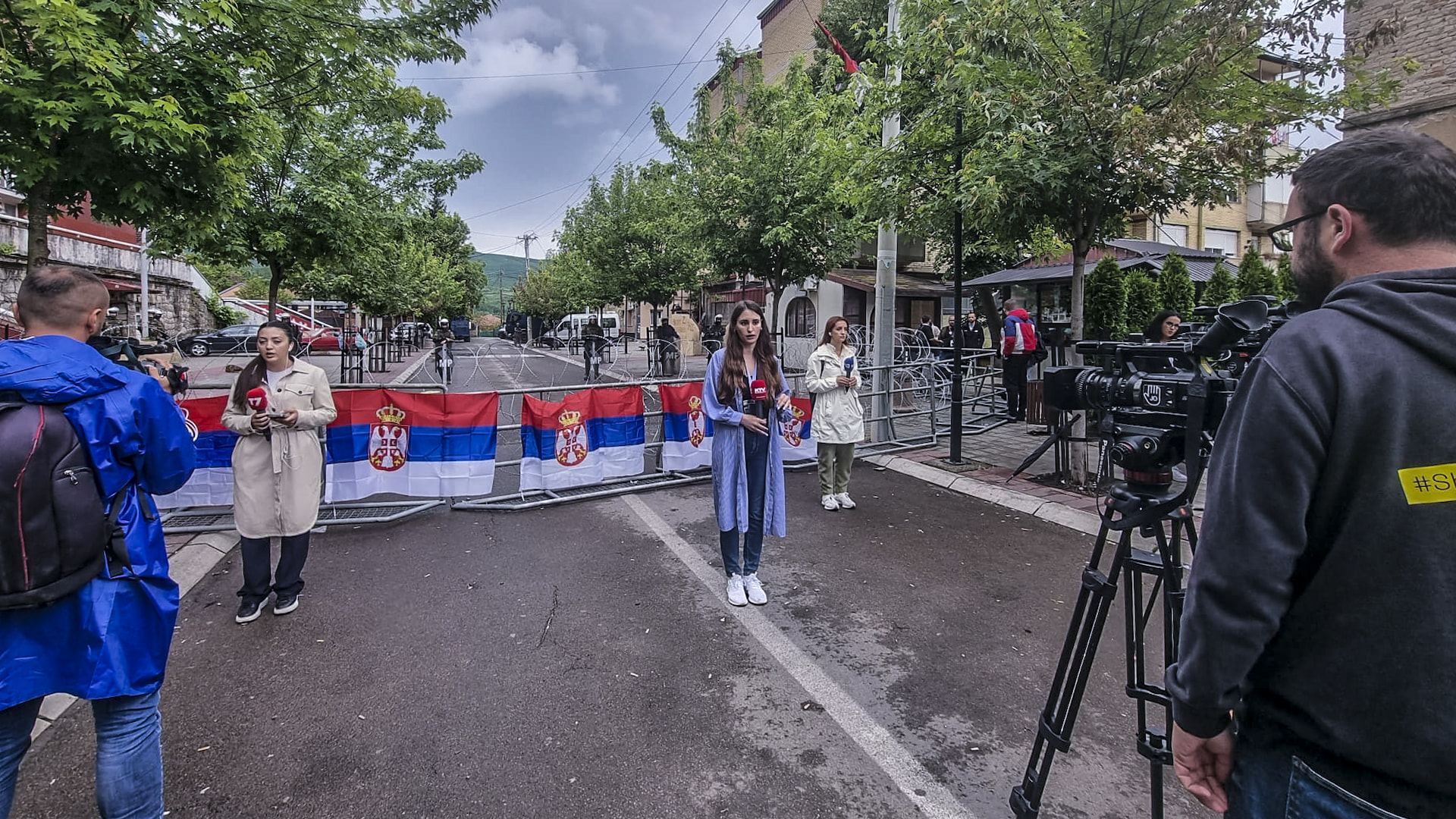 Stopping the press with kicks and punches