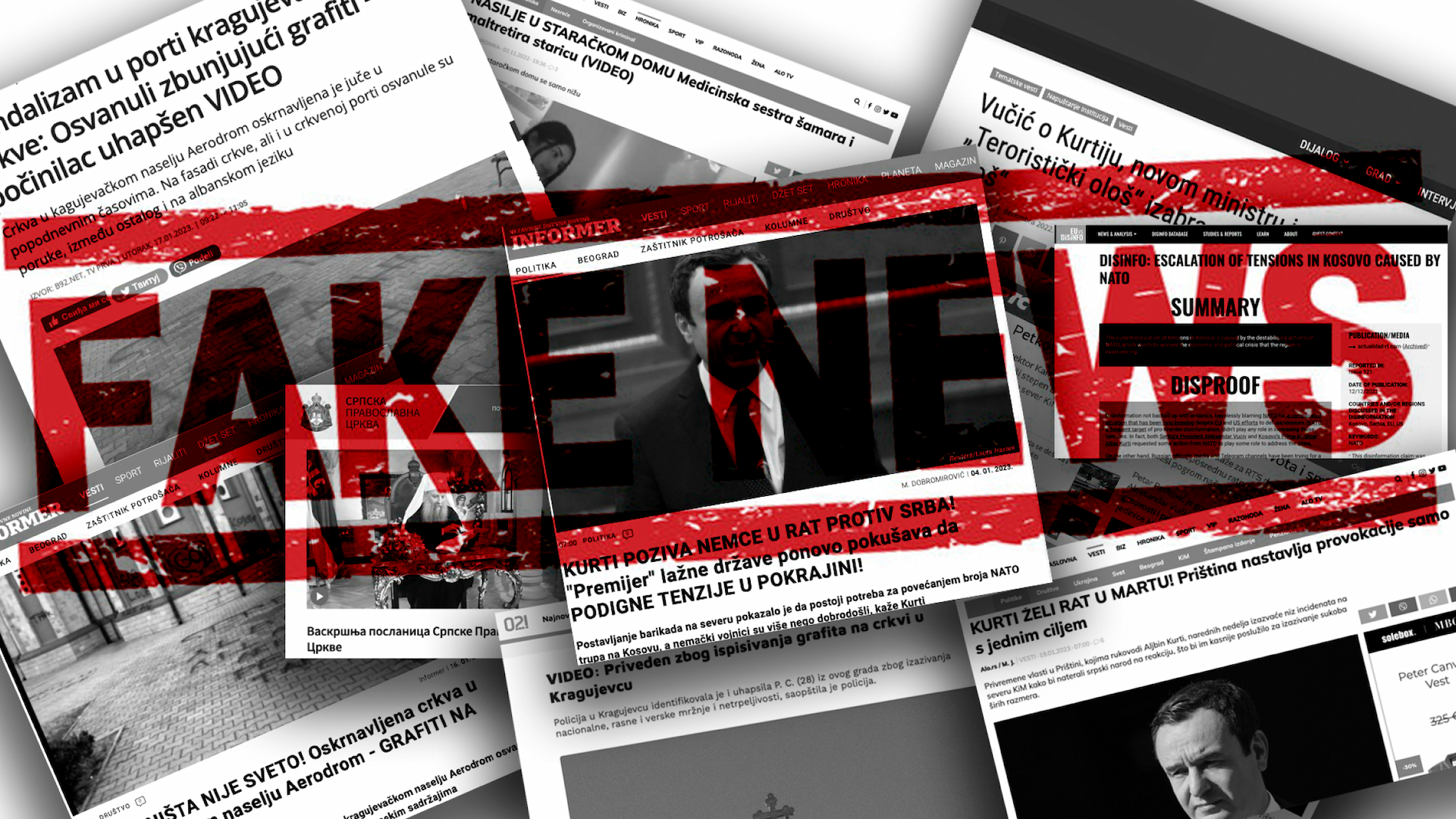 Kush përhap dezinformata rreth Kosovës?