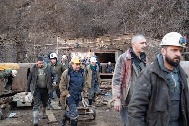 Miniera e Trepçës në fotografi