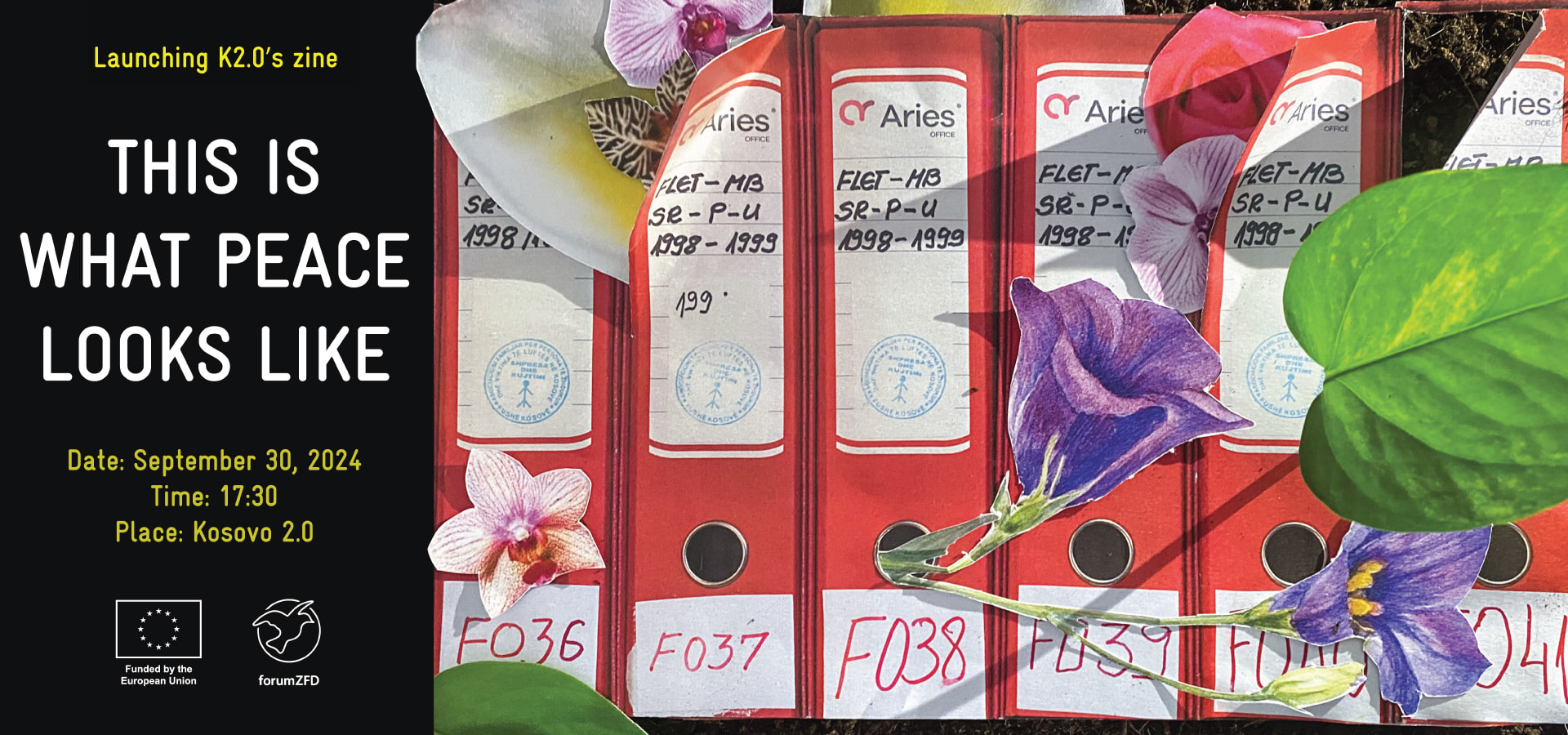 Launching K2.0’s zine, This Is What Peace Looks Like