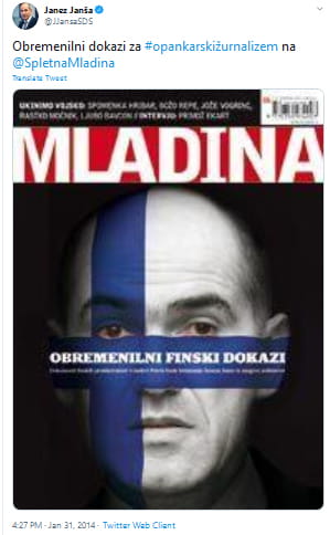 “Birači i novi građani sa stranim akcentom, u velikom su broju izašli na izbore”, stoji u tekstu. “Došli su na biračka mesta u grupama od po desetoro. Nosili su trenerke, a na rukama su im bili ispisani brojevi za glasanje. Van ljubljanskog biračkog mesta, bilo je malih grupa koje su stalno obavljale telefonske pozive, od kojih su mnogi govorili srpski.”<br />
<br />
Ime i prezime ispod teksta glasi Tomaž Majer, ali slovenački novinari nikada nisu čuli za njega, dok su se pokušaji lokalnih medija da ga pronađu pokazali bezuspešnim. Upravo su u tom kontekstu mnogi spekulisali o tome da je pravi autor teksta, u stvari, sam Janša. U znak protesta, održan je skup u centru Ljubljane, gde su se mnogi pojavili upravo noseći trenerke.<br />
<br />
“Izraz trenirkarji (trenerkaši) pežorativno se koristi u govornom jeziku u Sloveniji za ljude iz država-naslednica Jugoslavije; sredstvo za izopštavanje i ponižavanje”, objašnjava Simona Zavratnik, sociološkinja i predavačica na Fakultetu društvenih nauka Univerziteta u Ljubljani. “U Sloveniji se takvi termini uglavnom vezuju za posebnu političku stranku, to jest za SDS i njegove političare.”