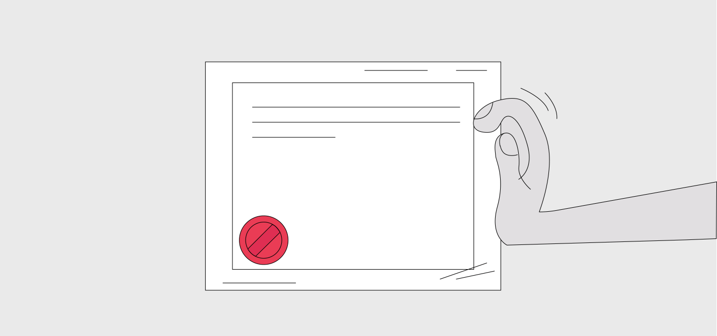 Damkës Apostille i ka dalë boja