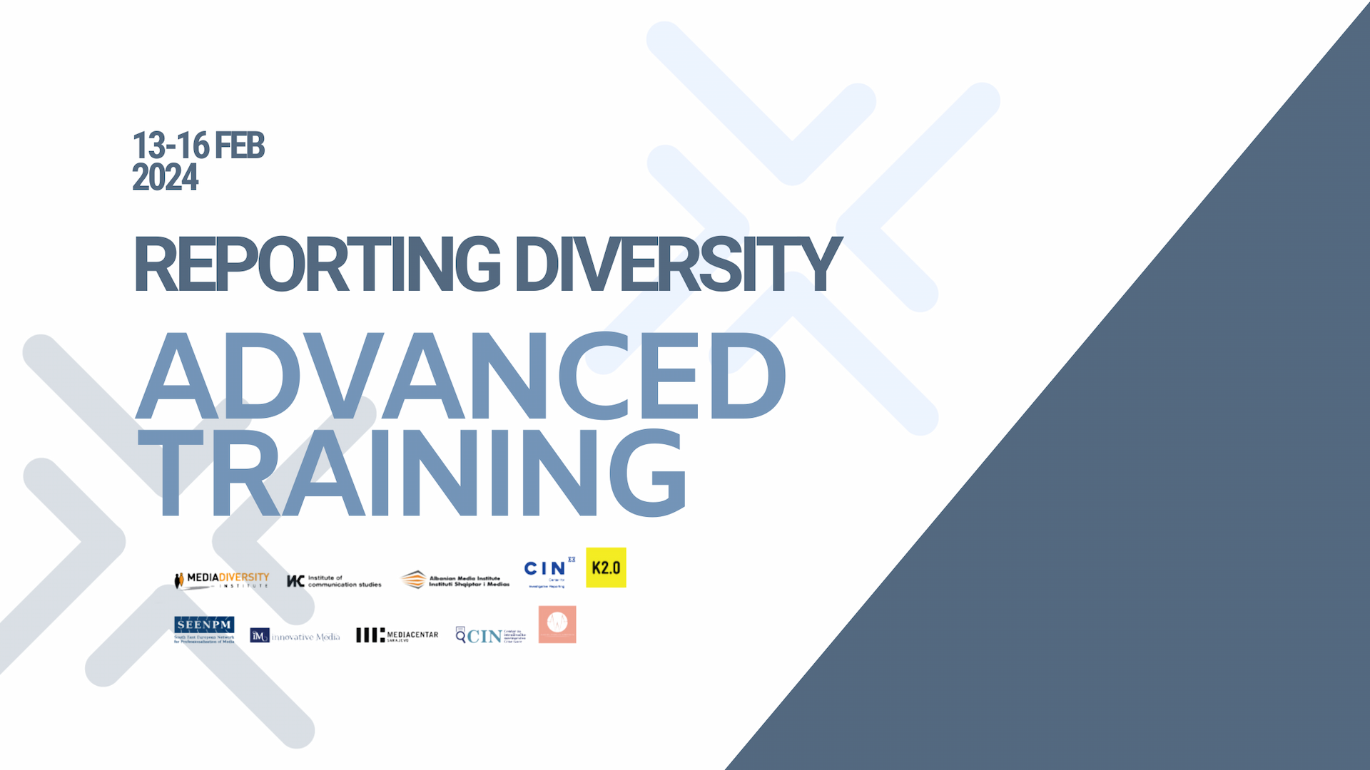 Trajnim i avancuar për Raportim të Diversitetit: Thirrje për pjesëmarrës