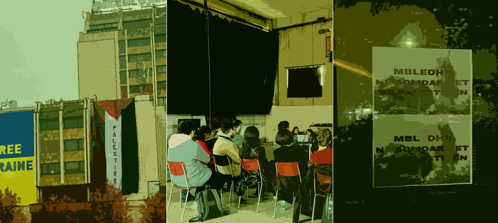 Zëra solidariteti për Palestinën nga Prishtina