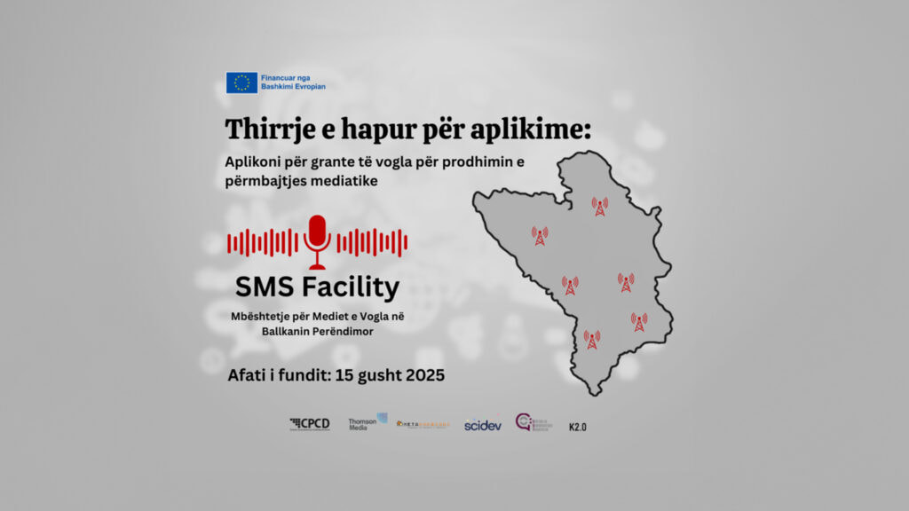 THIRRJE PUBLIKE PËR APLIKIME